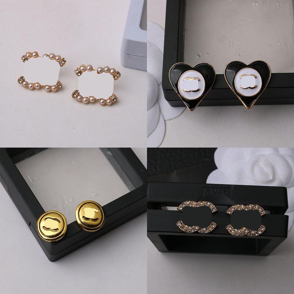 23ss 20style Mixed Luxury Brand Designers Letters Stud 18K Gold Plated 925 Silver Heart Women Crystal Rhinestone Pearl Earring Wedding Party Jewerlry
23ss 20style Mixed Luxury Brand Designers Letters Stud 18K Gold Plated 925 Silver Heart Women Crystal Rhinestone Pearl Earring Wedding Party Jewerlry