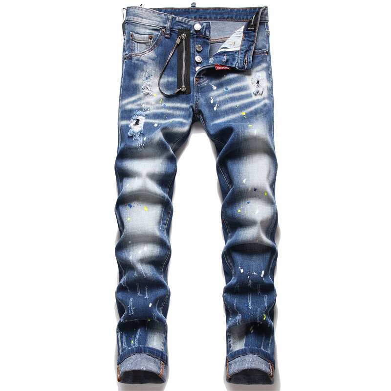 Men Designer Jeans Man Pants Black Skinny Stickers Light Wash Ripped Motorcycle Rock Revival Joggers True Religions Mens jeans DAPL, Gray
Men Designer Jeans Man Pants Black Skinny Stickers Light Wash Ripped Motorcycle Rock Revival Joggers True Religions Mens jeans DAPL, Gray