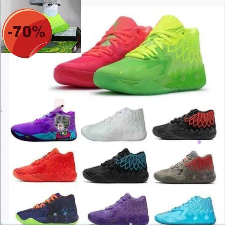 Slippers OG Basketball Shoes Mens Trainers Sports Sneakers Black Blast Buzz City Rock Ridge Red Lamelo Ball 1 Mb.01 women Lo Ufo Not From Here