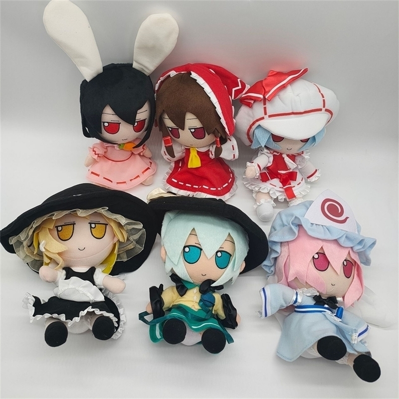 Plush Dolls TouHou Project Fumo Toy Sealed Club Lolita Stuffed Doll ie Figure Hakurei Reimu Komeiji Koishi Saigyouji Yuyuko Gifts l230324
Plush Dolls TouHou Project Fumo Toy Sealed Club Lolita Stuffed Doll ie Figure Hakurei Reimu Komeiji Koishi Saigyouji Yuyuko Gifts l230324