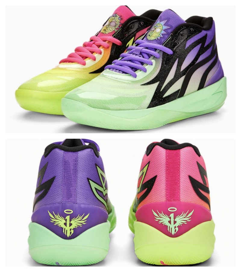 Buy LaMelo Ball MB1 MB2 Rick Morty Shoes store men women Queen City Black Red Grey Sport Shoe Trainner Sneakers