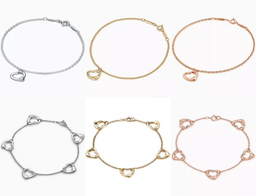 T Designer open heart pendant bracelet necklace stud earrings set Women Luxury Brand Jewelry Classic Fashion 925 sterlling silver 1795762
T Designer open heart pendant bracelet necklace stud earrings set Women Luxury Brand Jewelry Classic Fashion 925 sterlling silver 1795762
