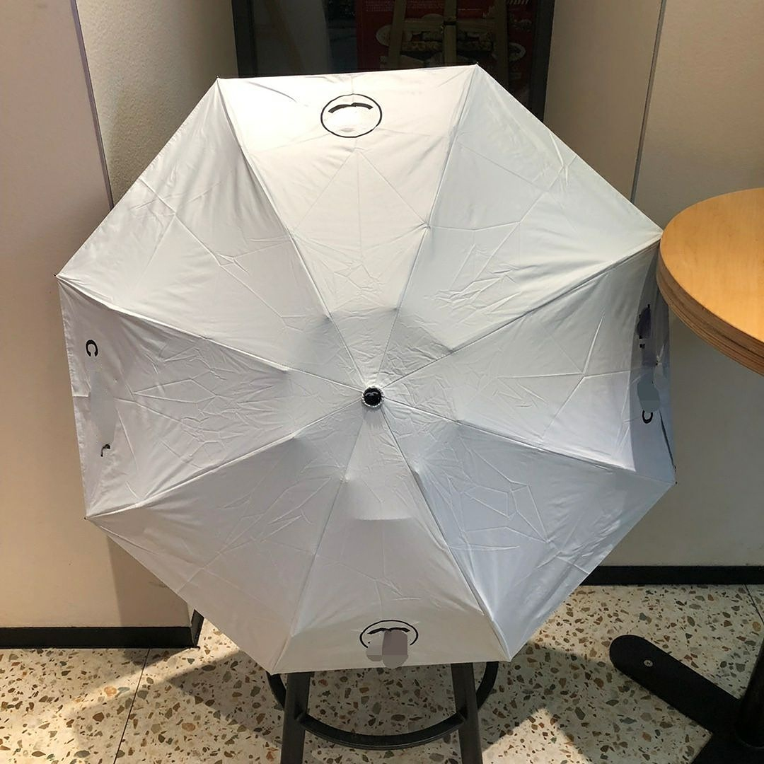 Mini Speaker Umbrellas Vinyl Sun Protection UV Protection Sunshade Rain and Sun Umbrella