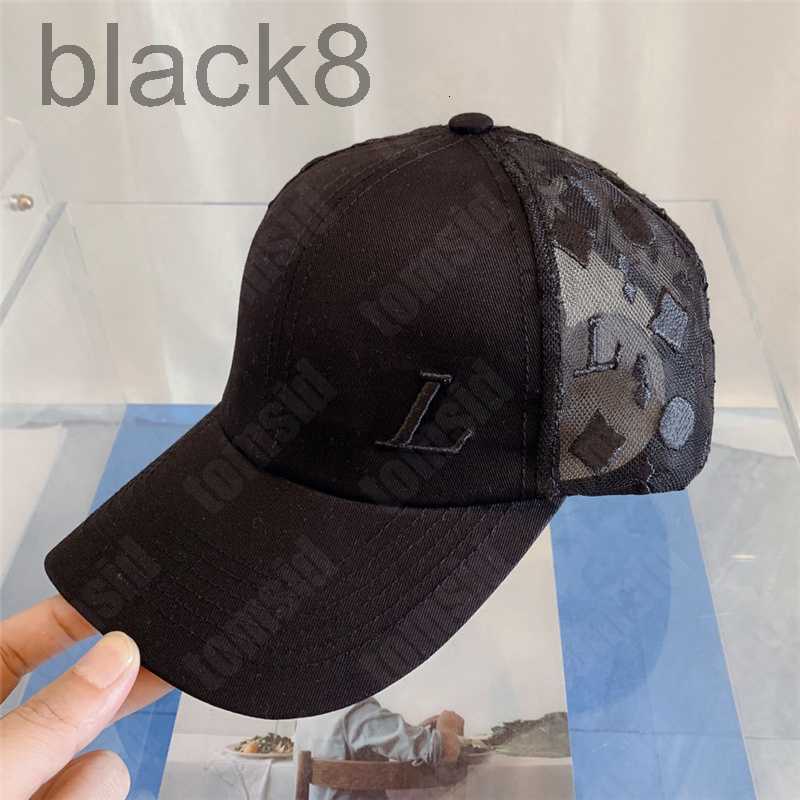 designer Mens Designers Baseball Cap For Man Fashion Net Ball Adjustable Summer Sun Hat Casual Brand Letters Luxurys Fitted Hats MDE8