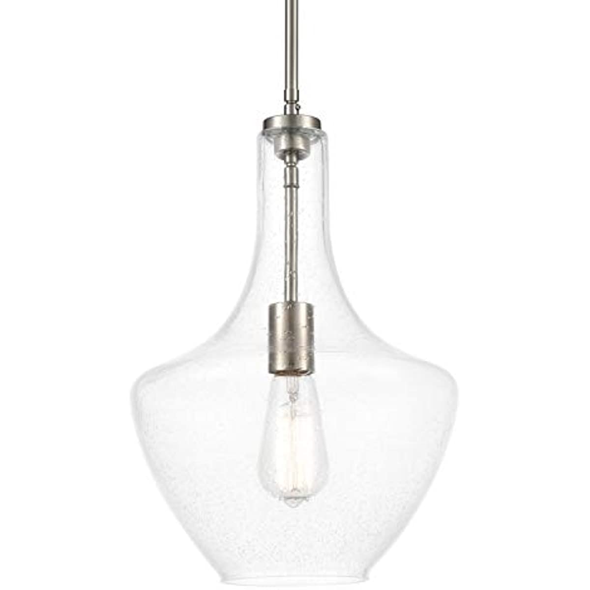 Sienna Kitchen Pendant Swivel Adapter for Level or Sloped Modern Farmhouse Decor Hanging LED Ceiling Lights Fixture, Glass Shade
Sienna Kitchen Pendant Swivel Adapter for Level or Sloped Modern Farmhouse Decor Hanging LED Ceiling Lights Fixture, Glass Shade