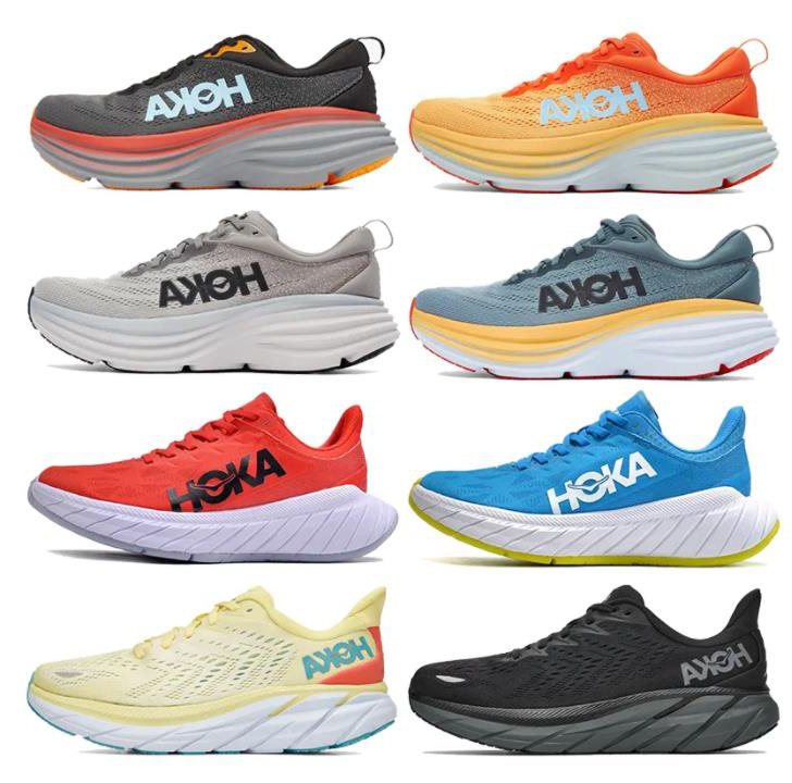 New Designer Casual Shoes Hoka One Bondi Clifton 8 Carbon x 2 Mens Sneaker Triple Black White Amber Yellow Nimbus Cloud Floral Goblin Blue Luxury Men Women Sneakers
New Designer Casual Shoes Hoka One Bondi Clifton 8 Carbon x 2 Mens Sneaker Triple Black White Amber Yellow Nimbus Cloud Floral Goblin Blue Luxury Men Women Sneakers