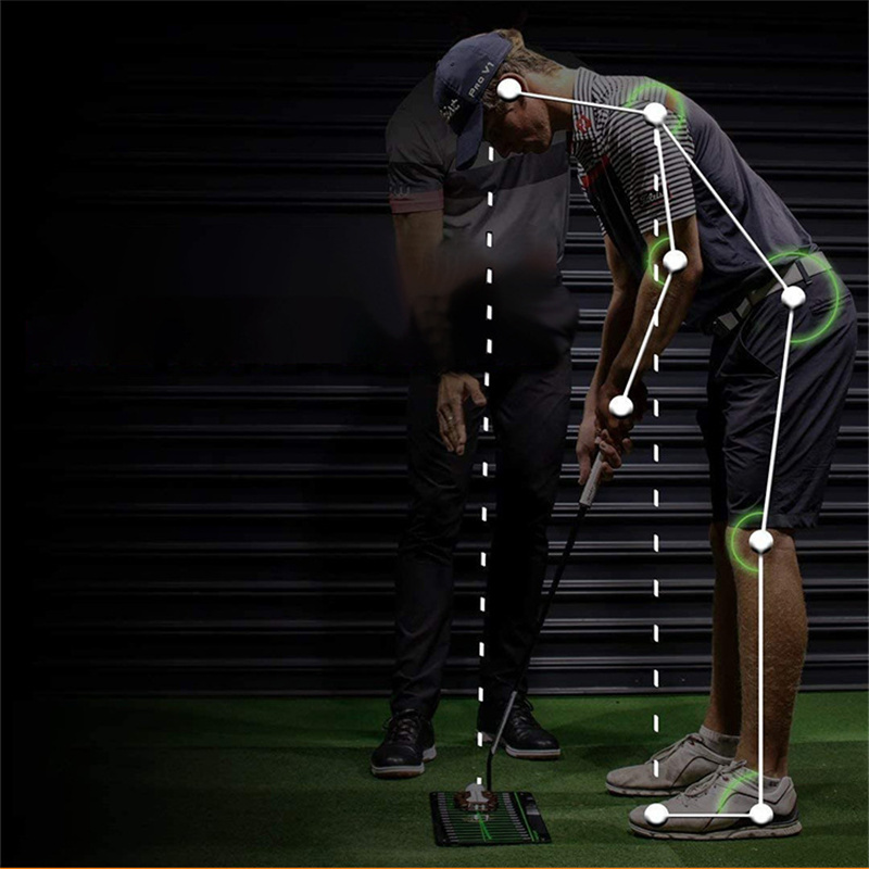 Other Golf Products Putting Mirror Swing Straight Practice Eye Line Accessories Putter Alignment Training Aid Trainer 230325