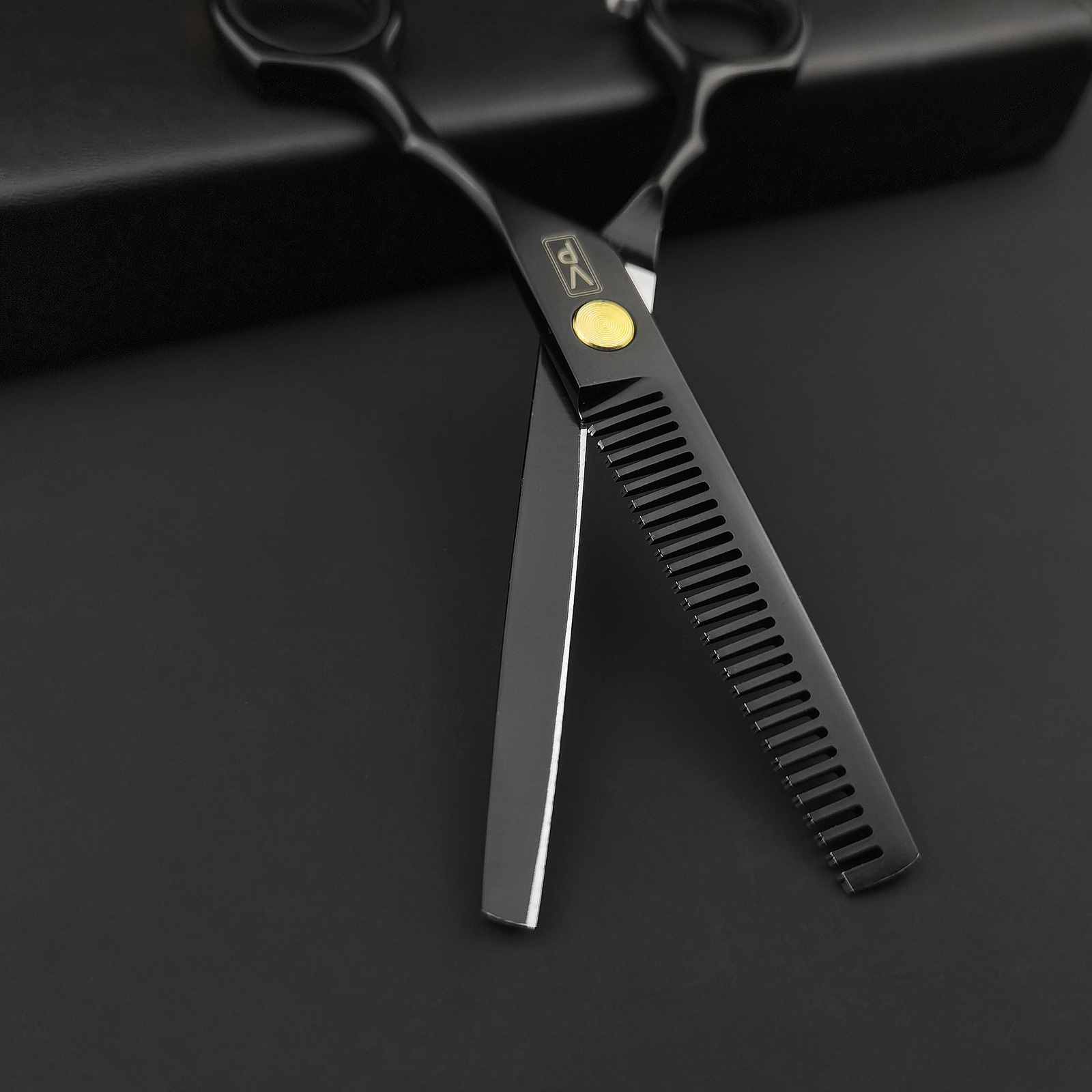 Hair Scissors 55'' Professional Barber dressing Accessories dresser's Scissor Set 230325