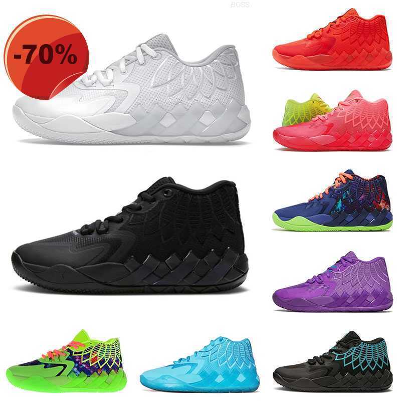 Boots OG Lamelo Ball Shoe Rick And Morty MB 01 Mens Basketball Shoes Queen City Rock Ridge Red Galaxy Not From Here Purple White Silver Black
Boots OG Lamelo Ball Shoe Rick And Morty MB 01 Mens Basketball Shoes Queen City Rock Ridge Red Galaxy Not From Here Purple White Silver Black