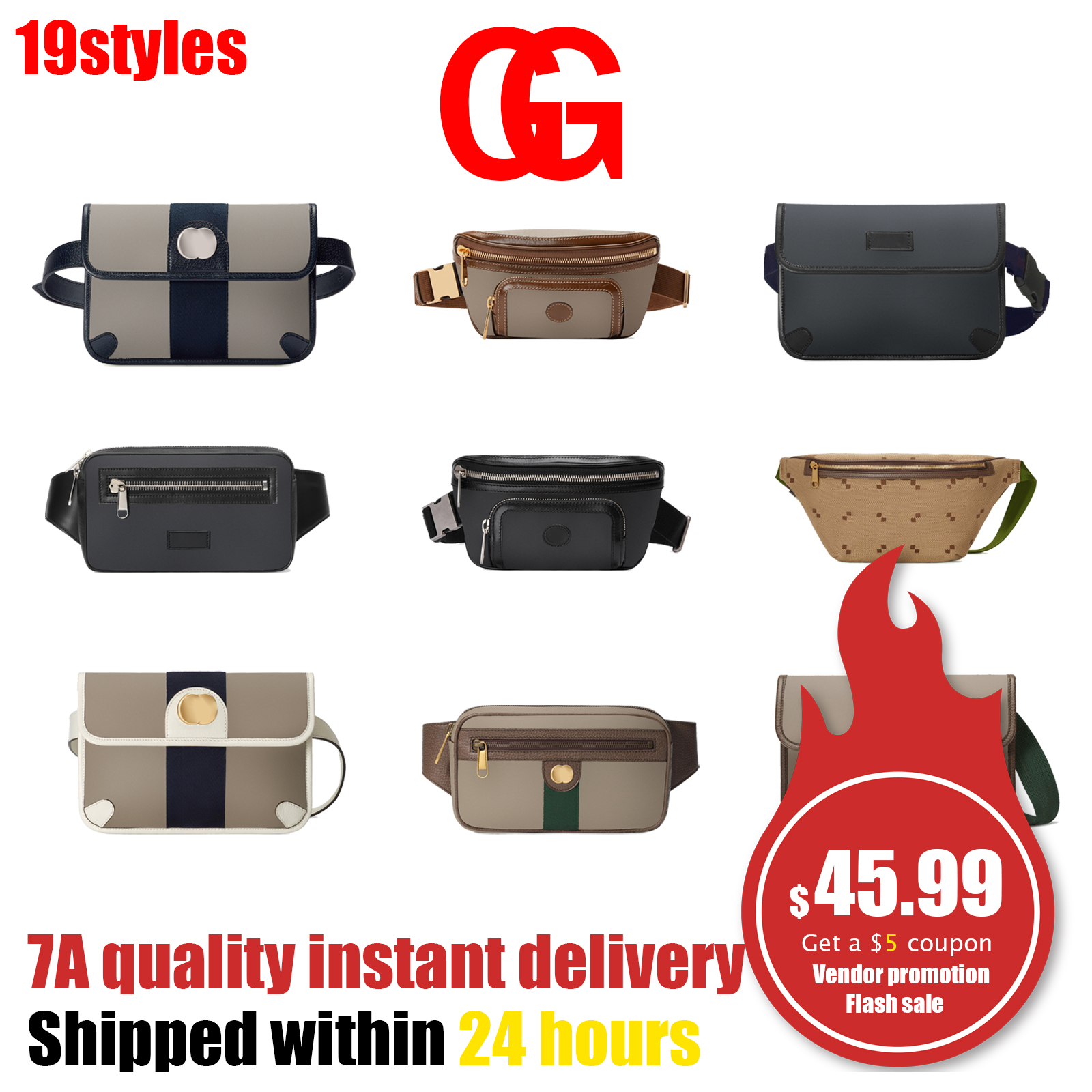 GucciG 19 styles marmont Waistpacks shoulder Bags Waist Designer belt bag leather fashion wallet bum travel Chest handbags Luxurys women men nylon fanny pack purse
GucciG 19 styles marmont Waistpacks shoulder Bags Waist Designer belt bag leather fashion wallet bum travel Chest handbags Luxurys women men nylon fanny pack purse