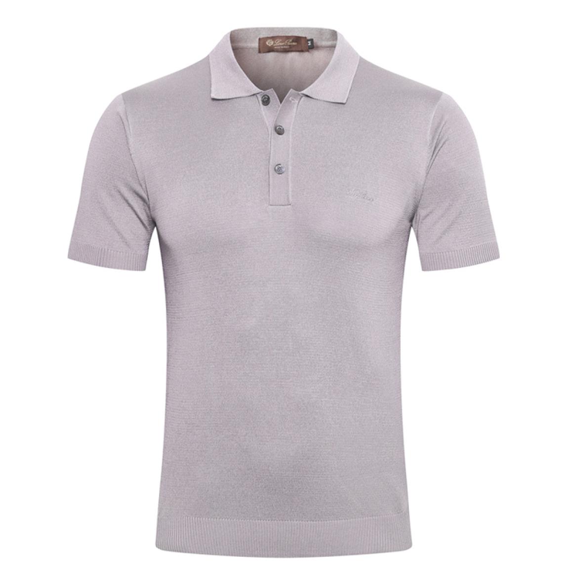 Loro Pina Polo Shirts Silk Short Sleeve Shirt men 2020 New Summer thin Business casual Button elasticity big size M5XL quality e8092833, Black
Loro Pina Polo Shirts Silk Short Sleeve Shirt men 2020 New Summer thin Business casual Button elasticity big size M5XL quality e8092833, Black
