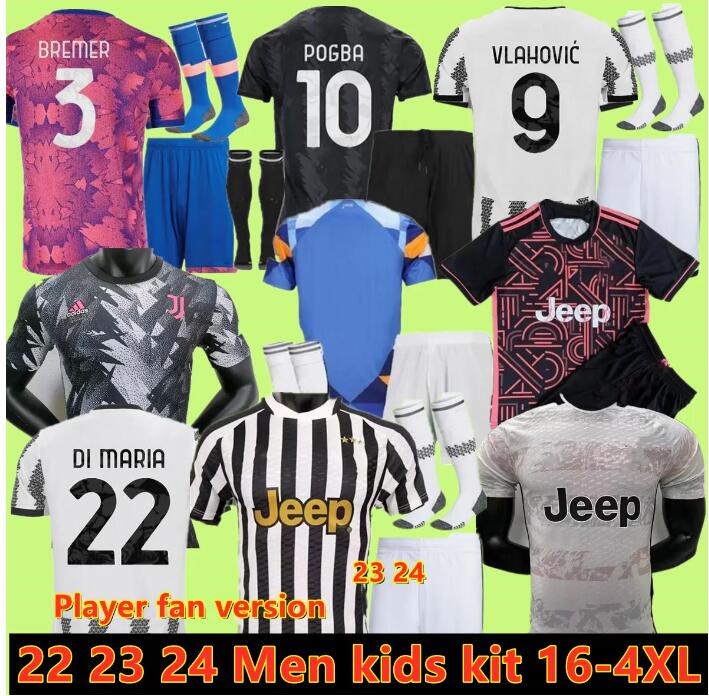 22 23 Juventus soccer jerseys POGBA VLAHOVIC CHIESA 2022 2023 football shirt set DI MARIA LOCATELLI MORATA DE LIGT KEAN Men MILIK adult kids kit, Adult size
22 23 Juventus soccer jerseys POGBA VLAHOVIC CHIESA 2022 2023 football shirt set DI MARIA LOCATELLI MORATA DE LIGT KEAN Men MILIK adult kids kit, Adult size