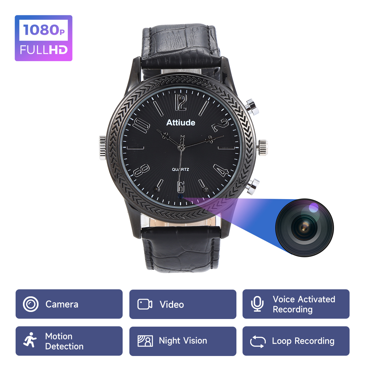 Camcorders Watch Camera Mini Action DVR Body Camcorder Sport Invisible Espion Spia Espia Oculta Hiden Camouflaged Surveillance Micro Cam 230325, C5 black color
Camcorders Watch Camera Mini Action DVR Body Camcorder Sport Invisible Espion Spia Espia Oculta Hiden Camouflaged Surveillance Micro Cam 230325, C5 black color