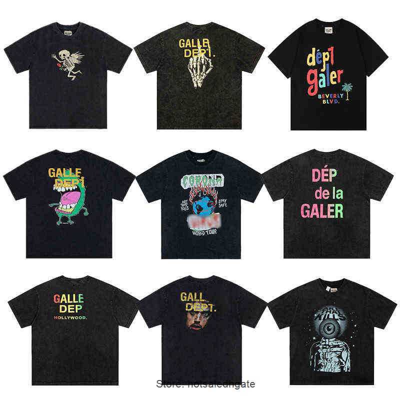 Fashion Style Galley T-shirt Dept Designer Shirt High Quality Summer Short Sleeve Street Washed Vintage Cheap Casual Men Brand t Shirt, 24
Fashion Style Galley T-shirt Dept Designer Shirt High Quality Summer Short Sleeve Street Washed Vintage Cheap Casual Men Brand t Shirt, 24