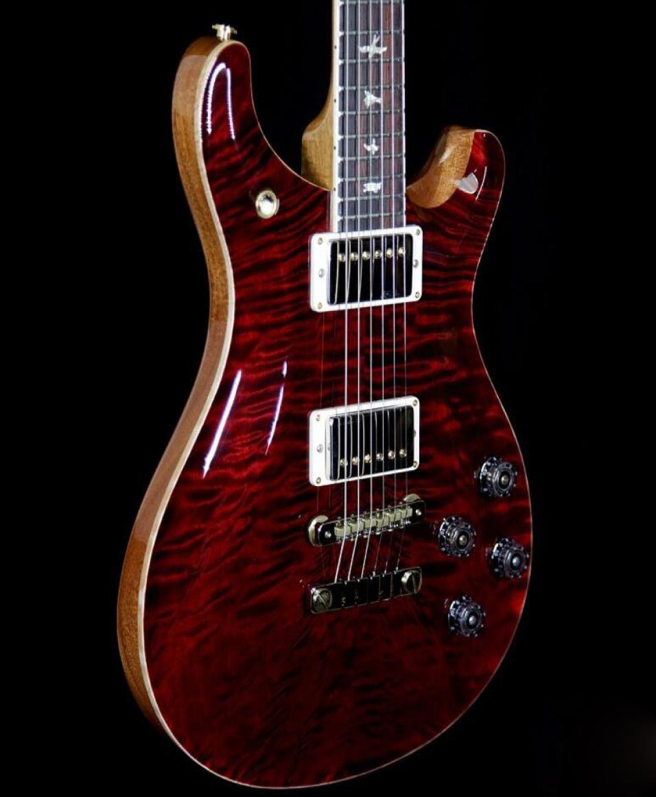 Wood Library 10 Top Quilt Top McCarty 594 Guitar Wine Burst Custom 22 Flame Maple Neck Reed Smith 24 frets Electric Guitar7467688
Wood Library 10 Top Quilt Top McCarty 594 Guitar Wine Burst Custom 22 Flame Maple Neck Reed Smith 24 frets Electric Guitar7467688