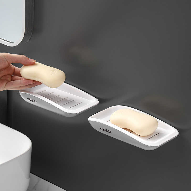 No-Punch Bathroom Storage Holders Shelf Bathroom Toilet Wall Mounted Corner Towel Rack Bathroom Vanity Triangular Storage Rack