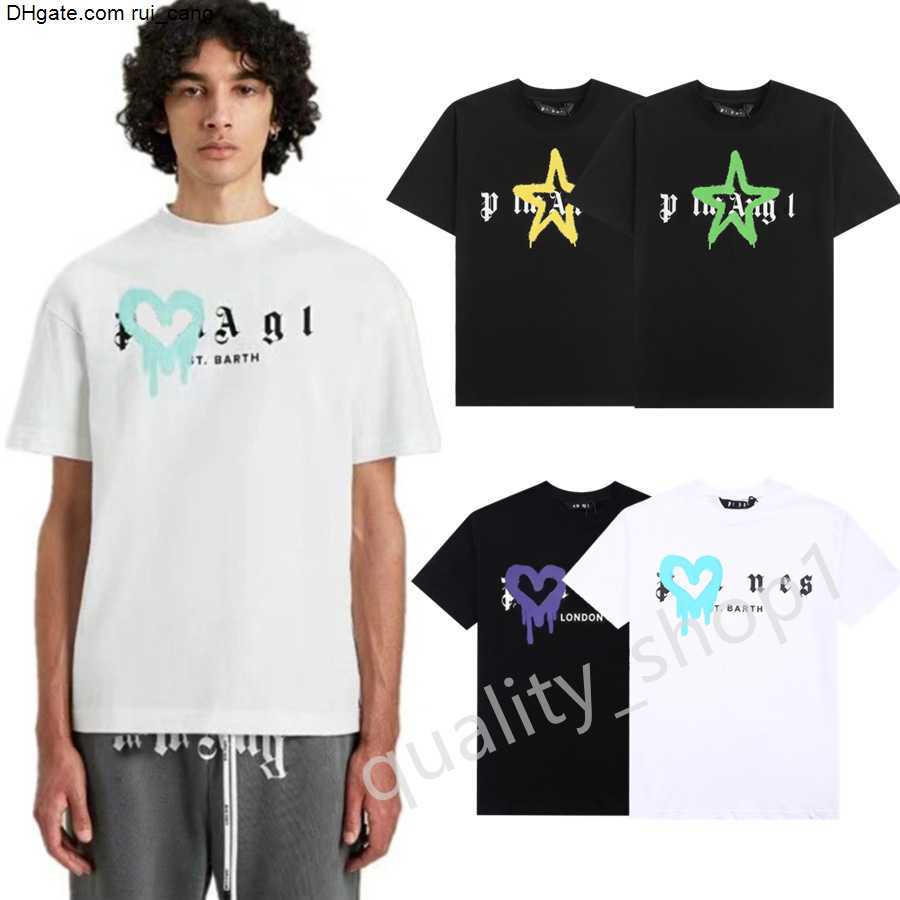 Summer Luxury Designer T-shirt Palms Brand Angel Clothes PA Clothing Spray Heart Shaped Short Sleeve Spring Tide Mens Womens Angles Short Sleeve -XL
Summer Luxury Designer T-shirt Palms Brand Angel Clothes PA Clothing Spray Heart Shaped Short Sleeve Spring Tide Mens Womens Angles Short Sleeve -XL