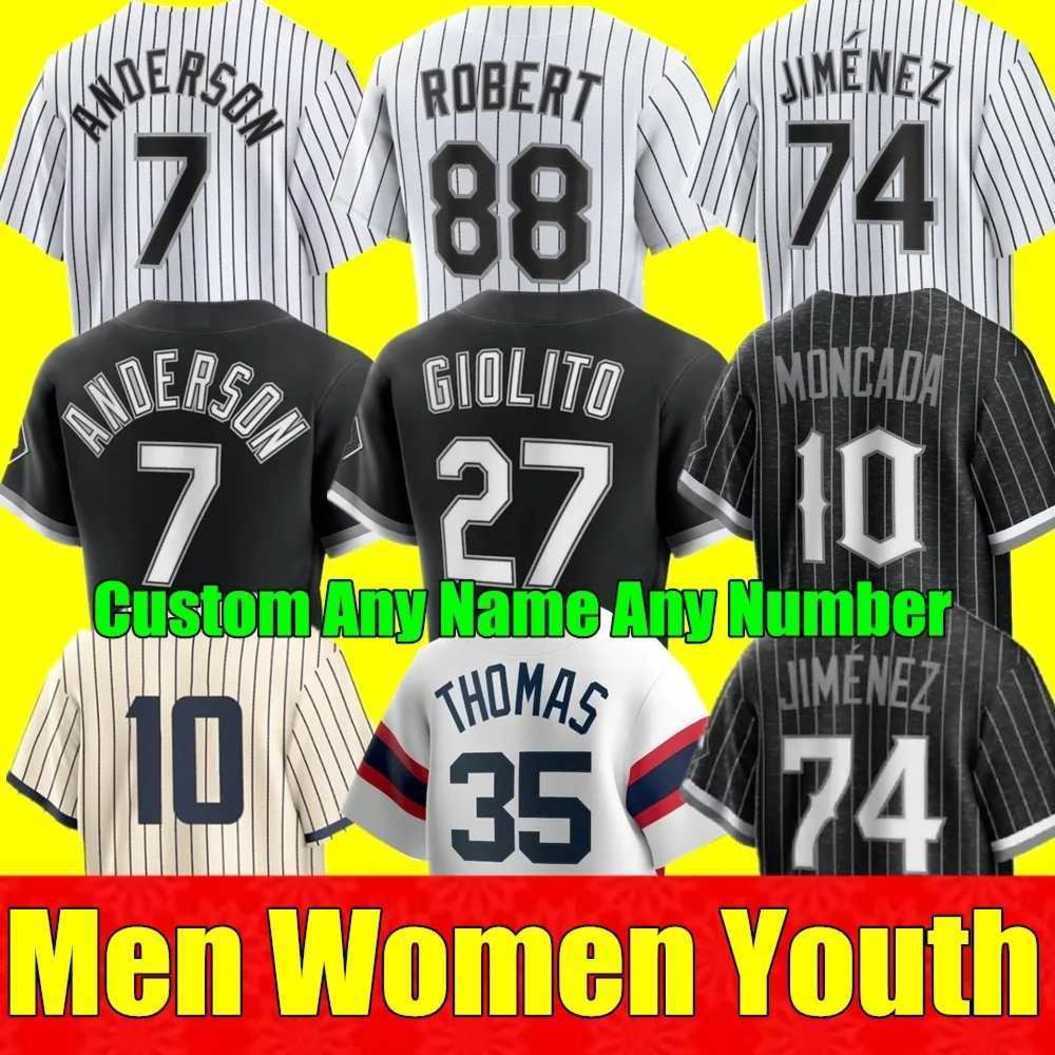 2023 S-4XL Eloy Jimenez Tim Anderson Baseball Jerseys Lance AJ Pollock Lynn Luis Robert Yoan Moncada Jose Abreu Chicagos Andrew Vaughn White Yasmani sox Kimbrel, Men
2023 S-4XL Eloy Jimenez Tim Anderson Baseball Jerseys Lance AJ Pollock Lynn Luis Robert Yoan Moncada Jose Abreu Chicagos Andrew Vaughn White Yasmani sox Kimbrel, Men