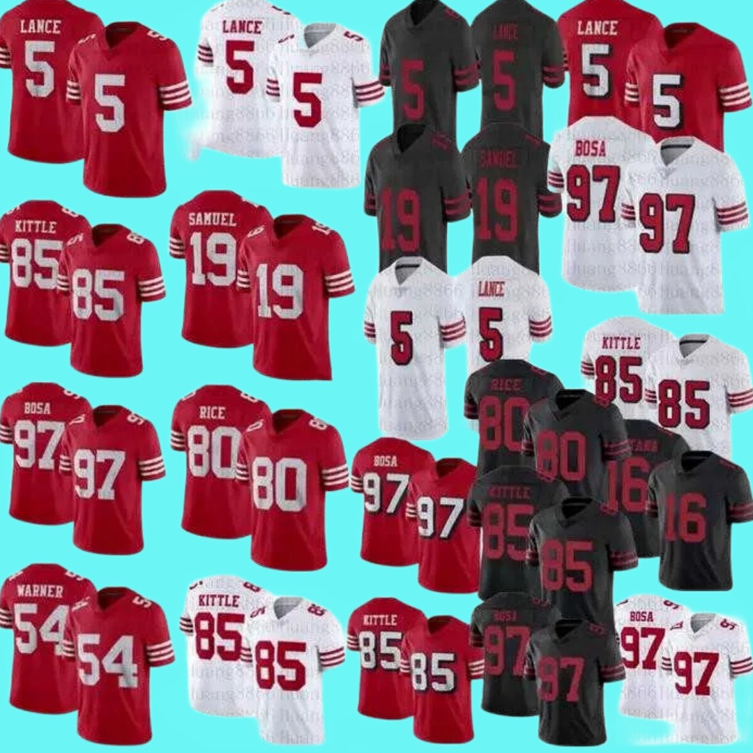 Football Jersey custom 5 Trey Lance 97 Nick Bosa 85 George Kittle 19 Deebo Samuel 9 Robbie Gould 23 Christian McCaffrey 29 Talanoa Hufanga 14 SAM DARNOLD Jerseys, Color3
Football Jersey custom 5 Trey Lance 97 Nick Bosa 85 George Kittle 19 Deebo Samuel 9 Robbie Gould 23 Christian McCaffrey 29 Talanoa Hufanga 14 SAM DARNOLD Jerseys, Color3