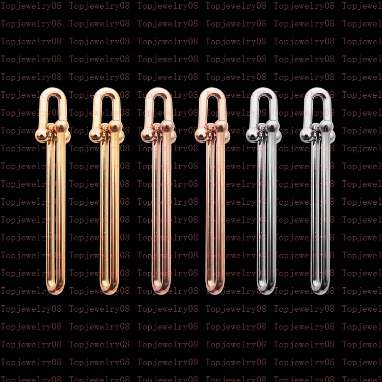 Designer Two-Section U-Dangle Necklace Luxury Brand U-Button Earrings Women's Geometric Dangle Earrings Valentine's Day Gift Wedding Party Jewelry
Designer Two-Section U-Dangle Necklace Luxury Brand U-Button Earrings Women's Geometric Dangle Earrings Valentine's Day Gift Wedding Party Jewelry