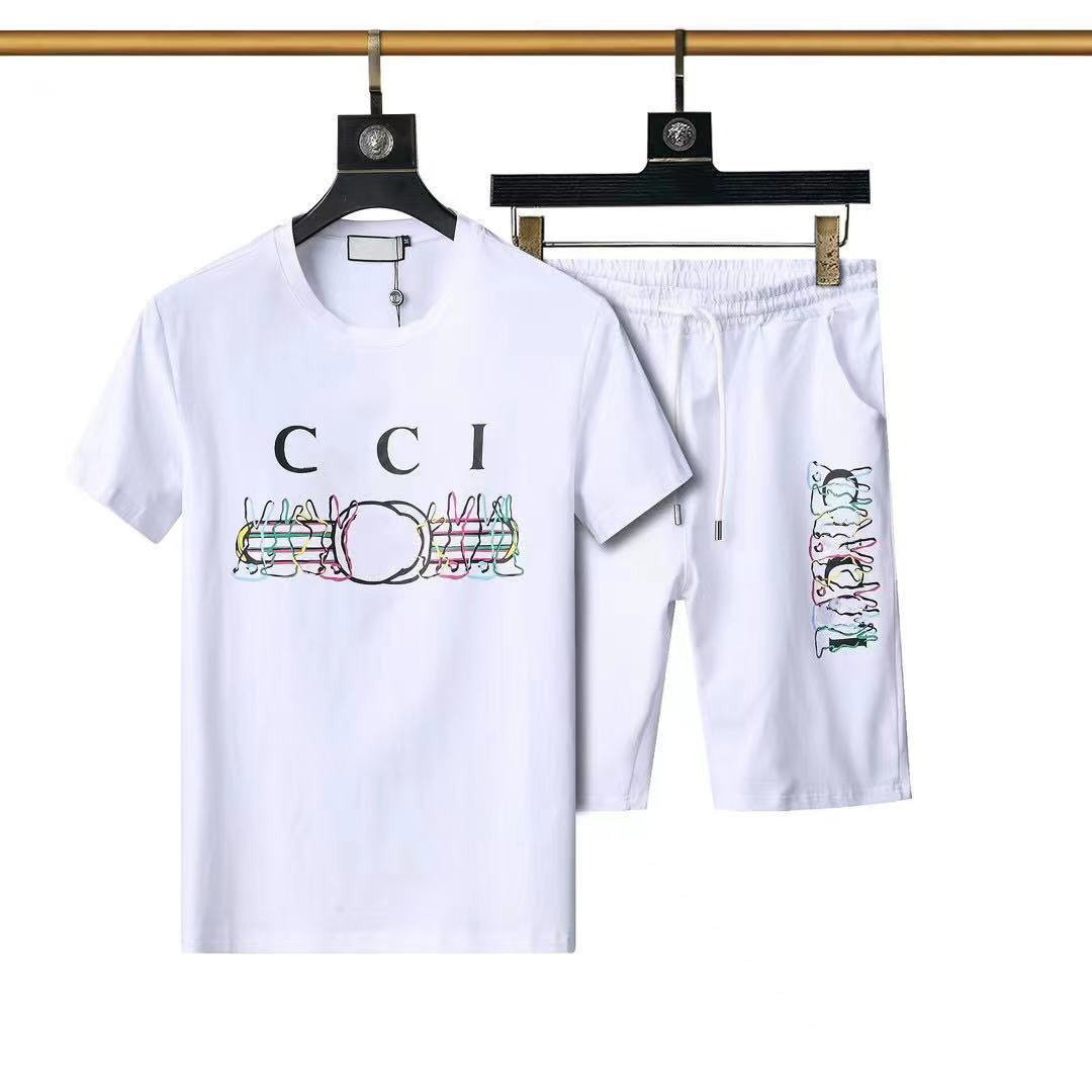 Best-selling brand Tracksuits luxury running clothes short-sleeved T-shirt and shorts spring and summer casual fashion designer Sportswear suit
Best-selling brand Tracksuits luxury running clothes short-sleeved T-shirt and shorts spring and summer casual fashion designer Sportswear suit
