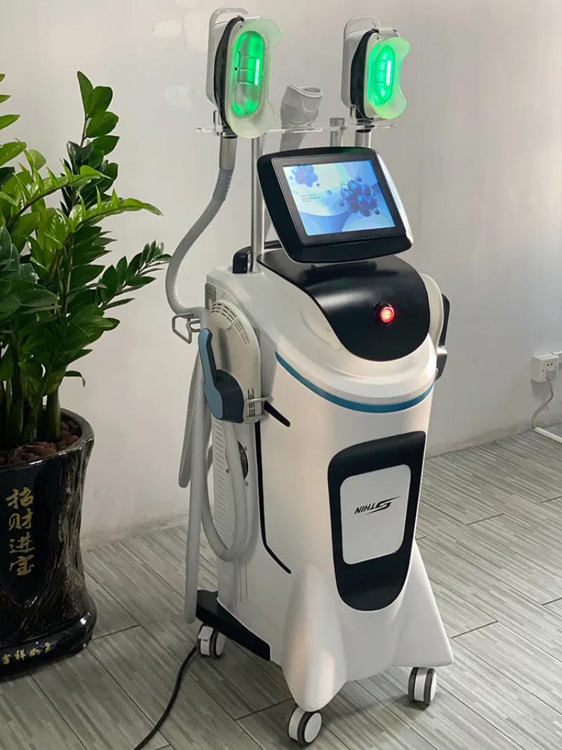 Top 2 in 1 Ems Freezing slimming Fat Cellulite Removal Slimming Machine Cryo 5 Handles Machine Home Device Cryotherapy Body Slimming Machine
Top 2 in 1 Ems Freezing slimming Fat Cellulite Removal Slimming Machine Cryo 5 Handles Machine Home Device Cryotherapy Body Slimming Machine