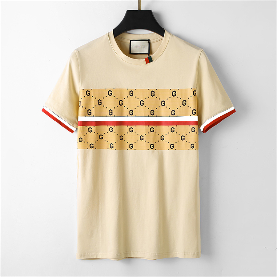 Fashion Designer Men's Tee shirts black and white beige stitching brand casual 100% cotton anti-wrinkle slim letter chain print couple large size3XL
Fashion Designer Men's Tee shirts black and white beige stitching brand casual 100% cotton anti-wrinkle slim letter chain print couple large size3XL