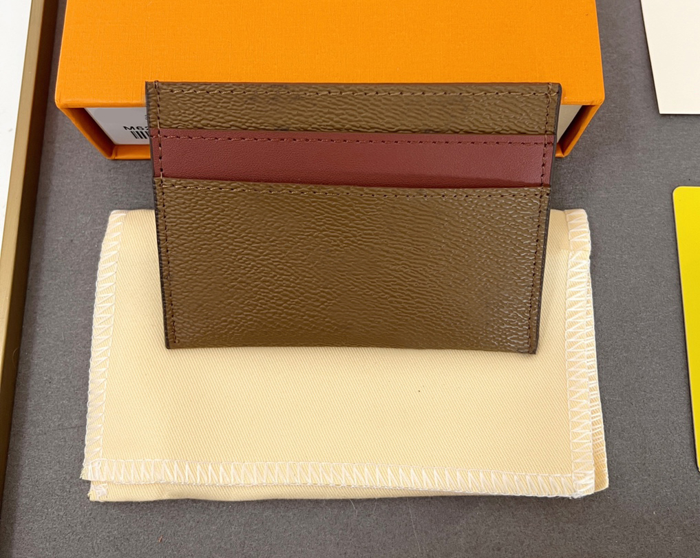 Fashion designer card holders luxury wallet mens womens credit card coin purses High-quality monograms ladies plaid short clutch bags with box wholesale, 62170#black monogrames
Fashion designer card holders luxury wallet mens womens credit card coin purses High-quality monograms ladies plaid short clutch bags with box wholesale, 62170#black monogrames