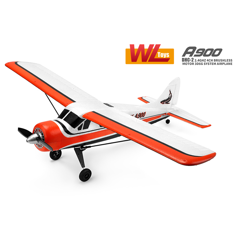 Wltoys XK DHC-2 A900 Upgrade A600 RC Plane RTF 2.4G Brushless Motor 3D/6G Compatible FUTABA S-FHSS Aircraft RC Glider, One battery
Wltoys XK DHC-2 A900 Upgrade A600 RC Plane RTF 2.4G Brushless Motor 3D/6G Compatible FUTABA S-FHSS Aircraft RC Glider, One battery