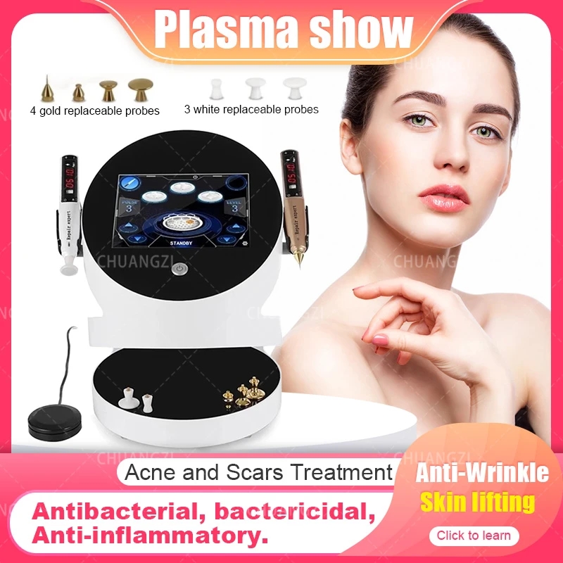 Other Beauty Equipment Professional Plasma Pen Needle 2 in 1 R/F New Fibroblast Anti-Aging Machine Plasma Jet Lifting Freckle Face Skin Regeneration
Other Beauty Equipment Professional Plasma Pen Needle 2 in 1 R/F New Fibroblast Anti-Aging Machine Plasma Jet Lifting Freckle Face Skin Regeneration