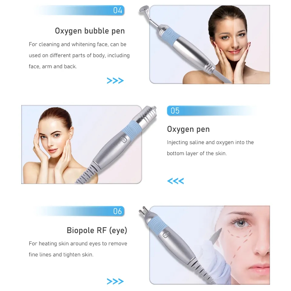 Plasma Oxygen Facial Machine Hydro Microdermabrasion Skin Care Rejuvenation Spa use Wrinkle Removal Treatment Hydra Machine