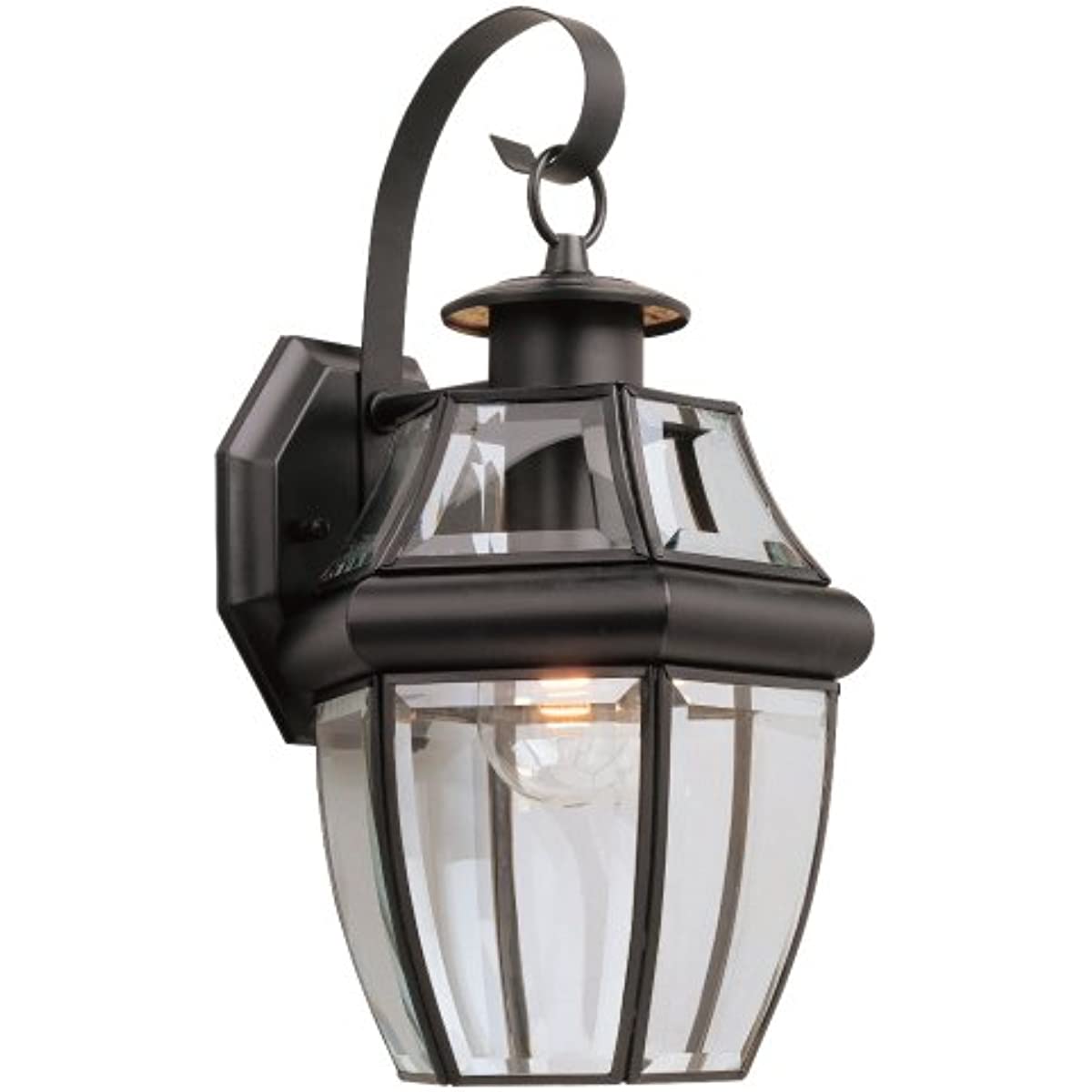 2252787 Lancaster One Light Outdoor Wall Lantern, Black