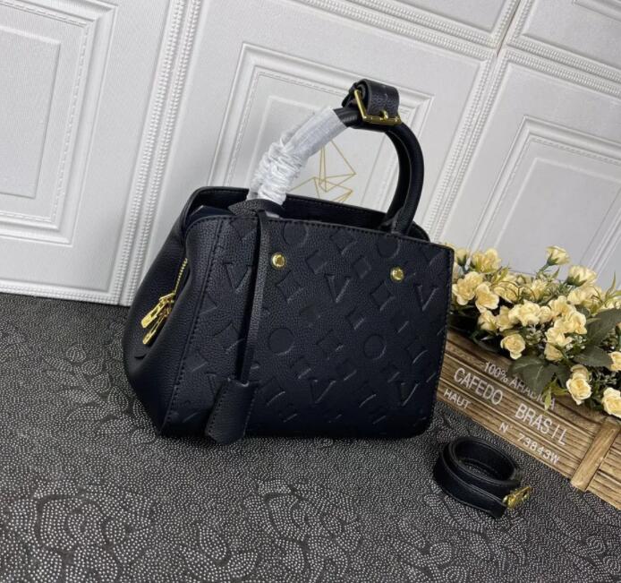 Fashion designer totes luxury handbags womens empreinte bb shoulder bags tops quality leather shopping bag flower letter crossbody ladies original purses