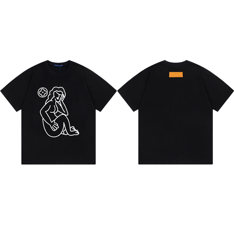 Summer short-sleeved women's T-shirt top pullover pure cotton men's short-sleeved breathable sweat-absorbing black top couple sportswear home casual clothing
Summer short-sleeved women's T-shirt top pullover pure cotton men's short-sleeved breathable sweat-absorbing black top couple sportswear home casual clothing