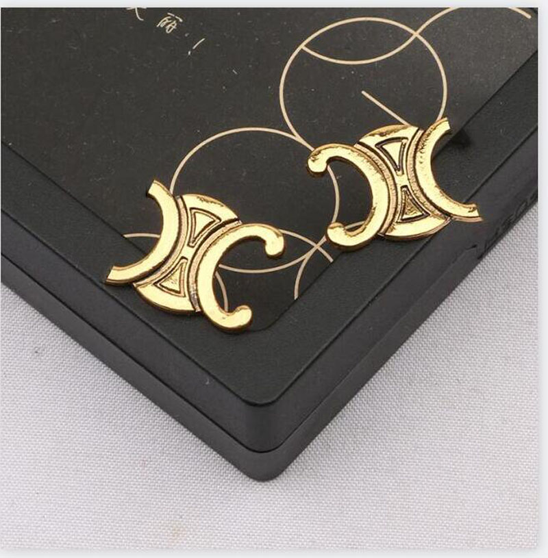 Gold Silver 2color Simple 18K Gold Plated Luxury Brand Designers Letters Ear Stud 925 Silver Geometric Women Circle Crystal Rhinestone Earring Jewerlry
Gold Silver 2color Simple 18K Gold Plated Luxury Brand Designers Letters Ear Stud 925 Silver Geometric Women Circle Crystal Rhinestone Earring Jewerlry