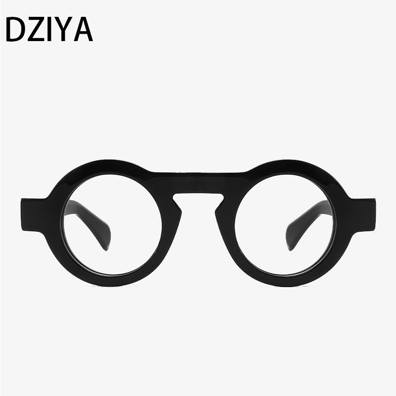 Sunglasses Frames Fashion Retro Round Gradient Color Large Plate Material HighEnd Men Women Glasses 60193 230325