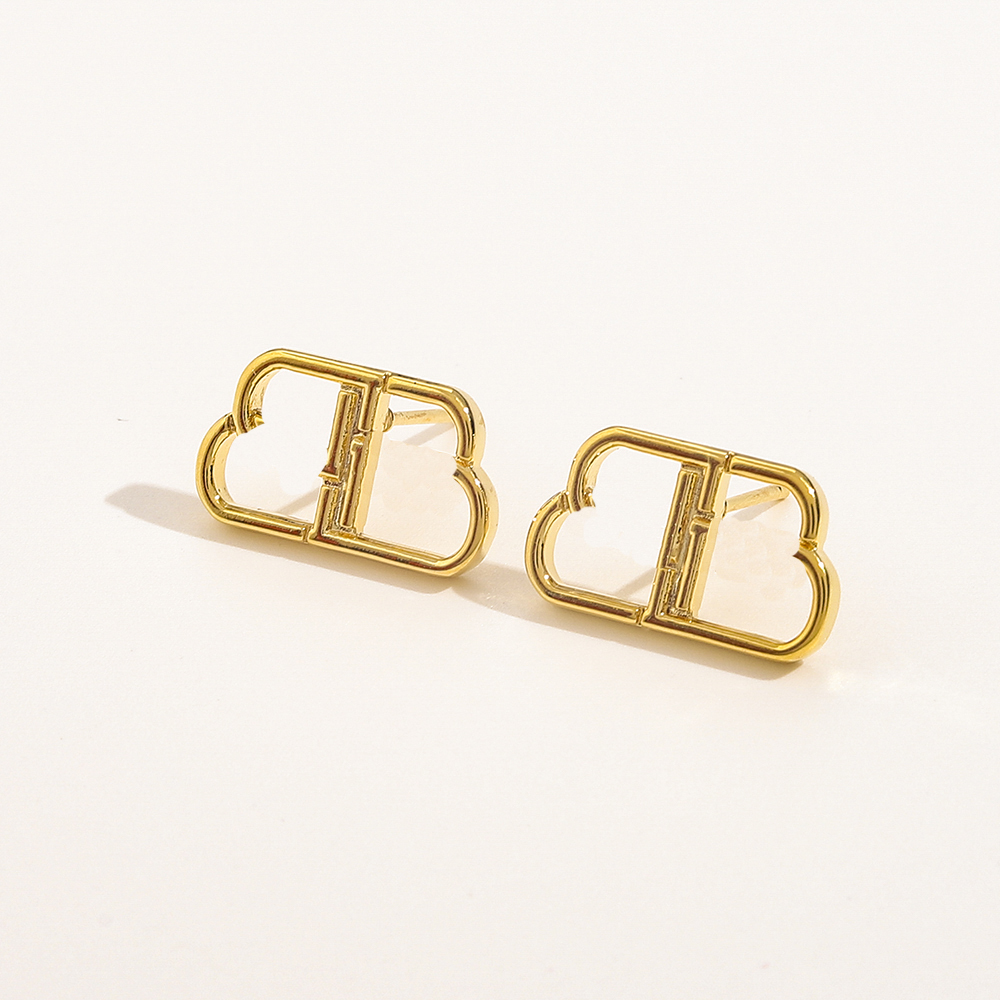 Charm Luxury Earrings Designed Earings for Women Earring Fashion 18k Gold Electroplated Letters Earrings Designer Jewelry Exquisite Couple Accessories
Charm Luxury Earrings Designed Earings for Women Earring Fashion 18k Gold Electroplated Letters Earrings Designer Jewelry Exquisite Couple Accessories