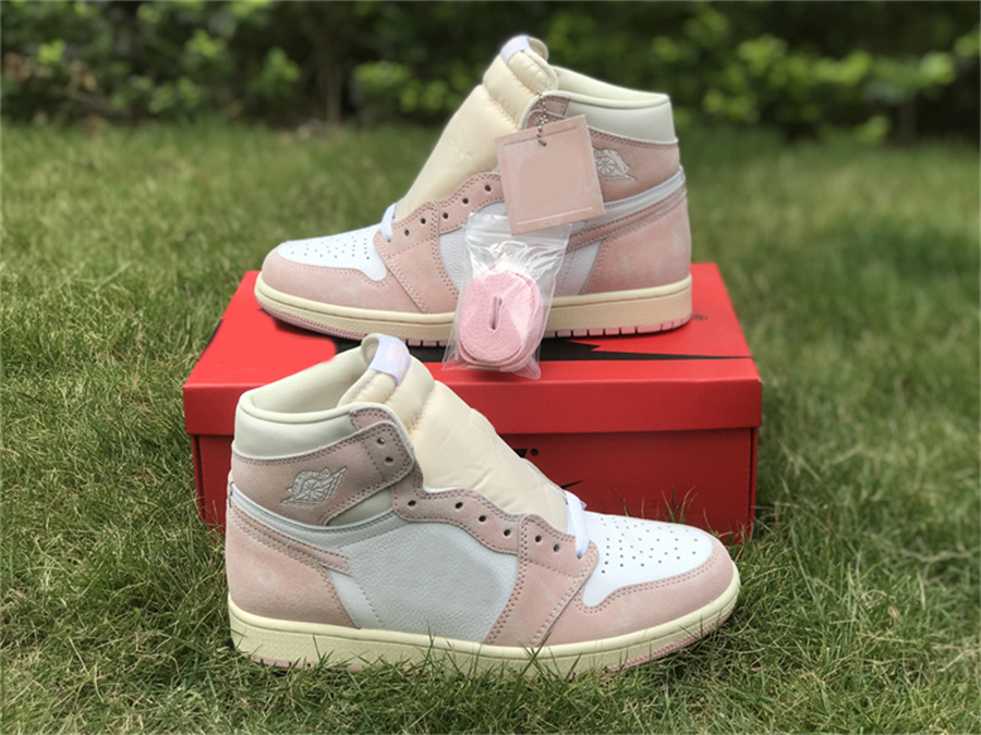 

2023 Authentic Shoes 1 1s High OG WMNS Washed Pink FD2596-600 JORDAN Atmosphere White Muslin Sail Sports Sneakers Basketball Outdoor Trainers with Original Box