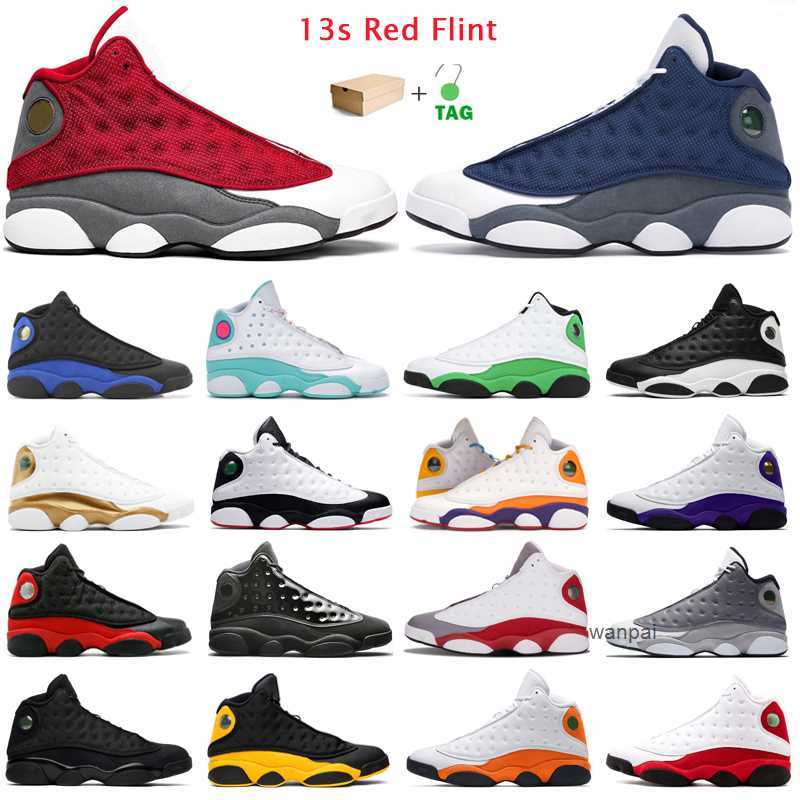 Men Women 13s Basketball Shoes 13 Red Flint Hyper Royal Green Lakers Rivals Mens Trainers Sports Sneakers Og Designer Shoes