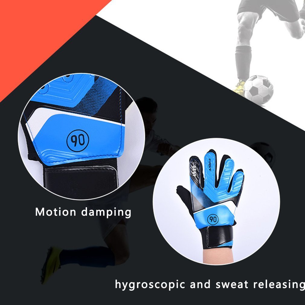 Sports Gloves arrival Children Kids Wearable AntiSlip Glove Goalkeeper Gloves Soccer Goalkeeper Gloves Football Goalkeeper Double Protect 230325
