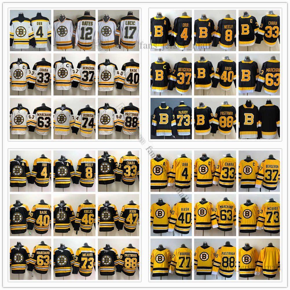CUSTOM Reverse Retro Ice Hockey Jerseys 4 Bobby Orr 8 Cam Neely 33 Zdeno Chara 37 Patrice Bergeron 88 David Pastrnak 40 Tuukka Rask 63 Brad
CUSTOM Reverse Retro Ice Hockey Jerseys 4 Bobby Orr 8 Cam Neely 33 Zdeno Chara 37 Patrice Bergeron 88 David Pastrnak 40 Tuukka Rask 63 Brad