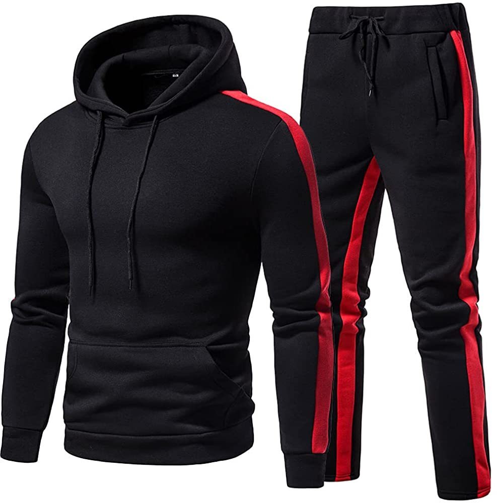 Men's Tracksuits Mens Track Suits 2 Piece Autumn Winter Jogging Suits Sets Sweatsuits Hoodies Jackets and Athletic Pants Men Clothing 230325