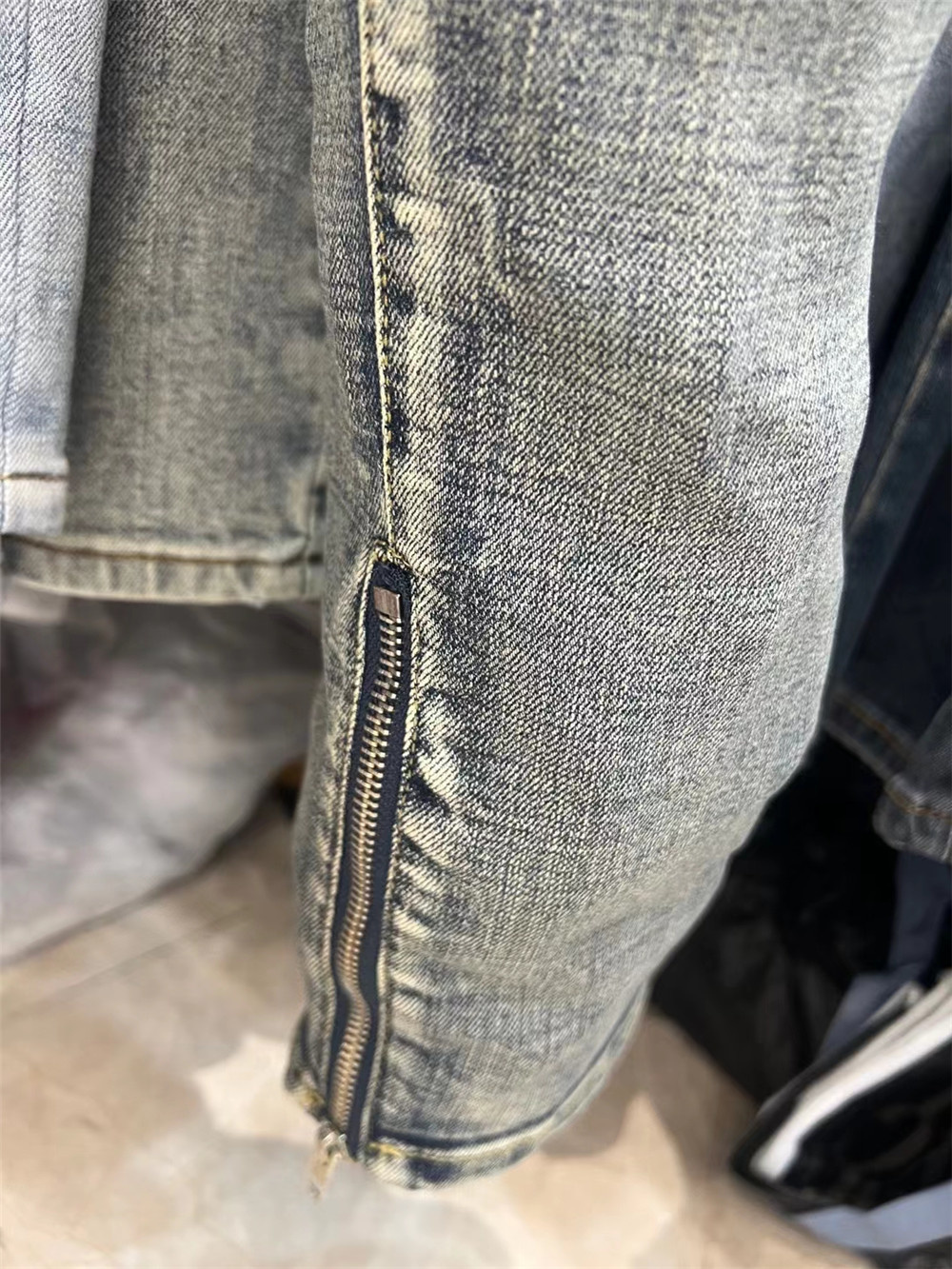 Men's Jeans Slim Skinny Stretch Denim Light Blue Flex Thoughout Jean Ripped Pleat Jean Streetwear Tapered Pant Men Motorcycle Pant Jeans Men 2303