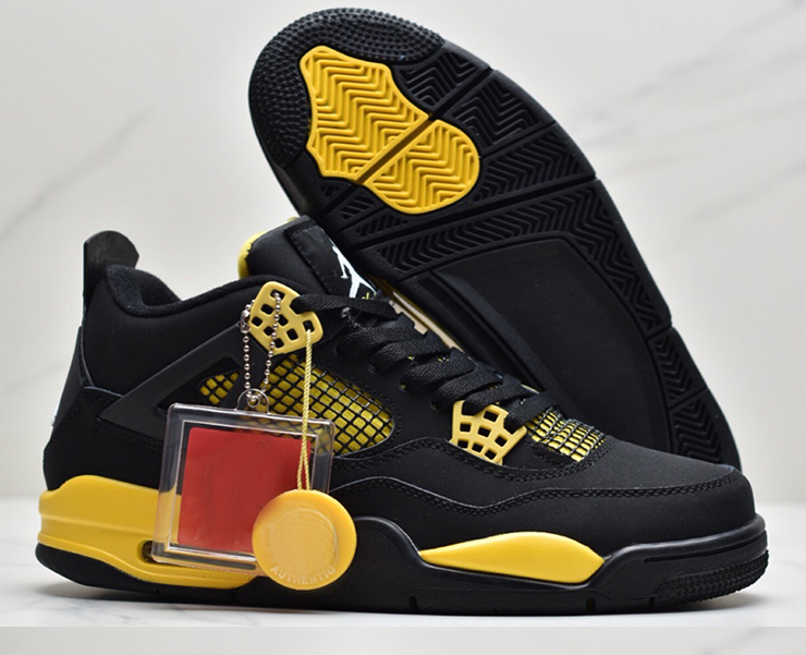 Release 2023 4 Thunder Men Basketball Shoes High Quality 4s Black White-Tour Yellow mens outdoor Sneakers Trainers Sports 308497-008 With box
Release 2023 4 Thunder Men Basketball Shoes High Quality 4s Black White-Tour Yellow mens outdoor Sneakers Trainers Sports 308497-008 With box