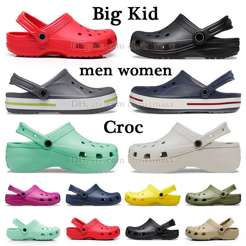 

2023 D-H-gate Famous Designer Sandals men women big kid slides Summer Luxury Vermillion Black Aqua Pink Bone Mule Beach Shoes Slippes Outdoor Clog Croc Platform Sandle, B01 white c8-m12