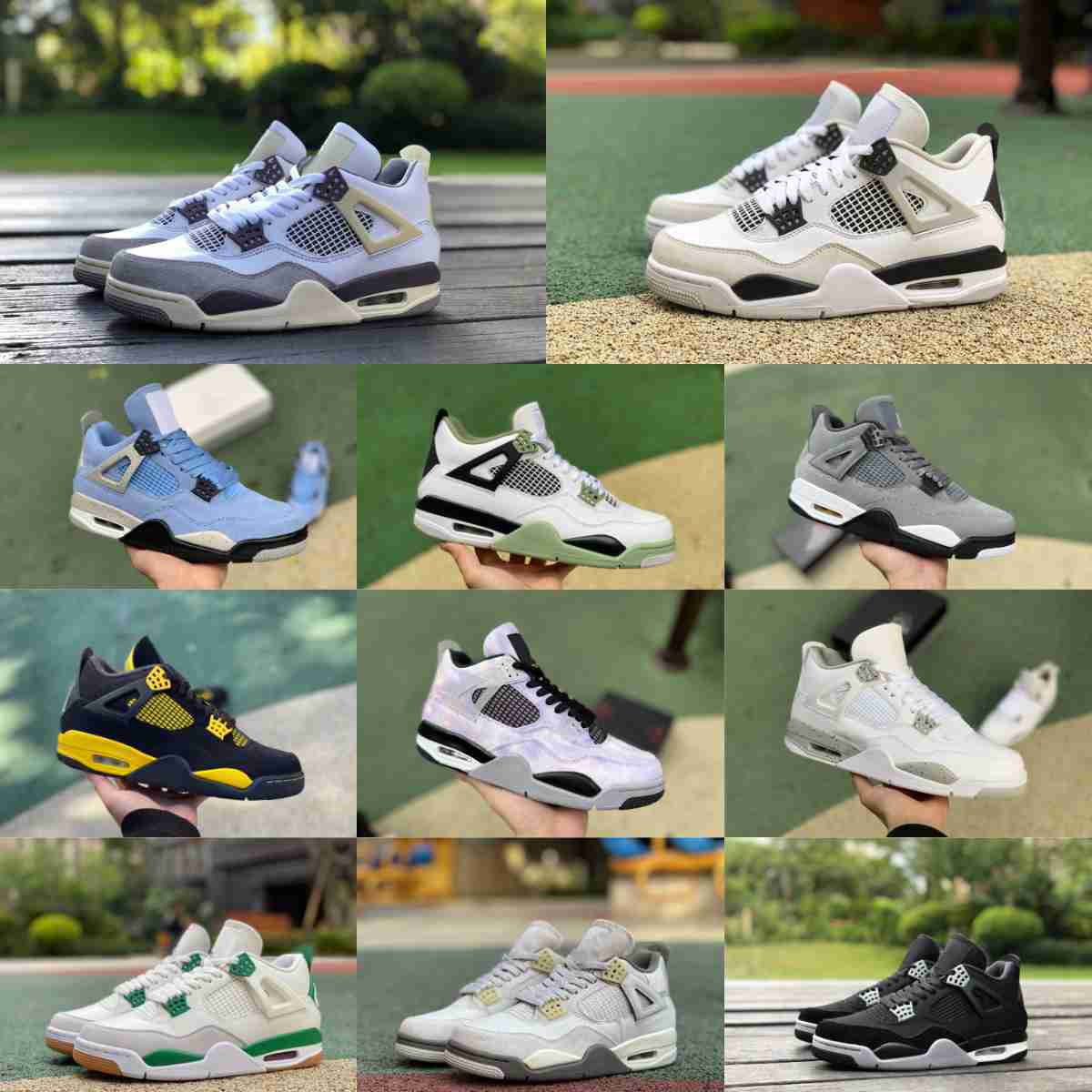 Jumpman Seafoam 4 4s Basketball Shoes Mens Women Pine Green a Ma Maniere Se Craft Photon Dust Violet Ore Military Black Infrared Red Thunder Cat White Oreo Sneakers, J4015
Jumpman Seafoam 4 4s Basketball Shoes Mens Women Pine Green a Ma Maniere Se Craft Photon Dust Violet Ore Military Black Infrared Red Thunder Cat White Oreo Sneakers, J4015