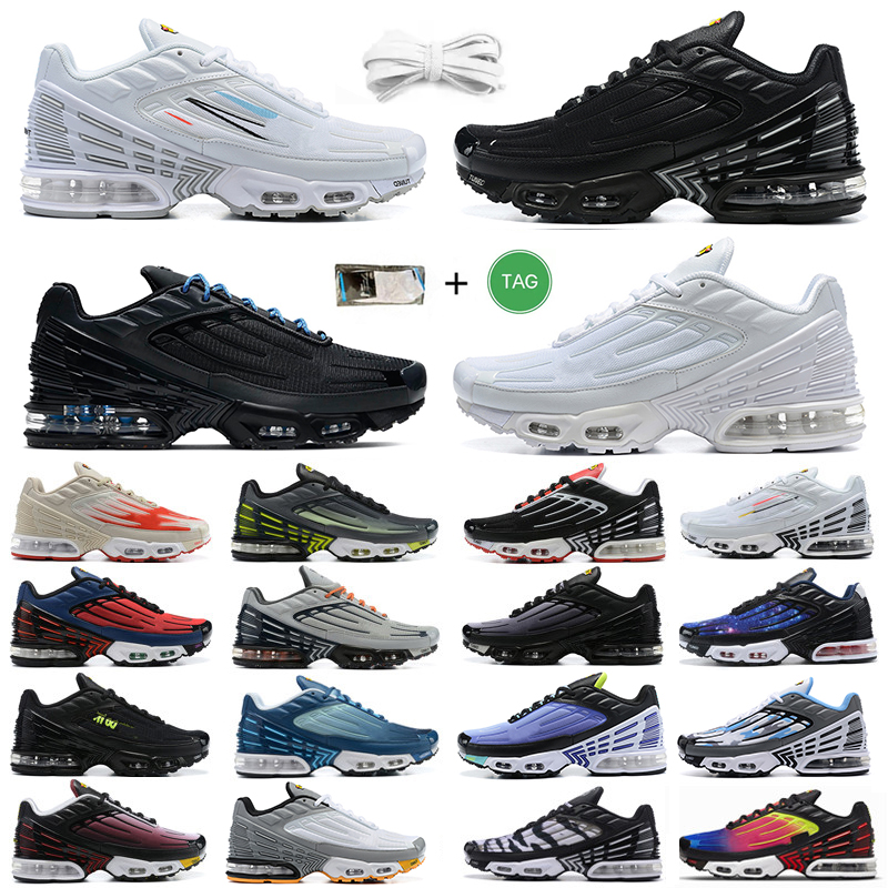 WITH BOX Designer tn plus 3 Mens Running shoes Triple Black White Atlanta Hyper Sky Blue Fury Jade Laser Wolf Grey University Gold Bullet Wild Prints men women trainers
WITH BOX Designer tn plus 3 Mens Running shoes Triple Black White Atlanta Hyper Sky Blue Fury Jade Laser Wolf Grey University Gold Bullet Wild Prints men women trainers