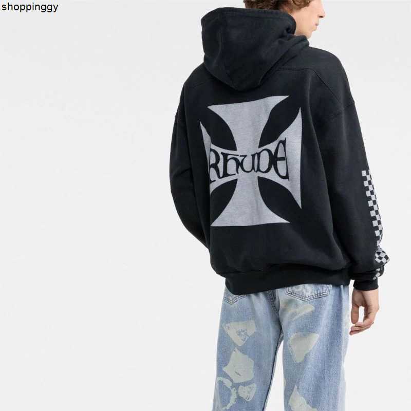Hoodies Sweatshirts New Arrivals Rhude Retro Washed Do Old Loose Couples Wear Fashion Outdoor Casual
Hoodies Sweatshirts New Arrivals Rhude Retro Washed Do Old Loose Couples Wear Fashion Outdoor Casual