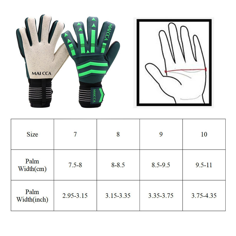 Sports Gloves Football Goalkeeper Gloves Latex Finger Save Protector Soccer Goalie Gloves Adults Children Kids Professional Hand Breathable 230325