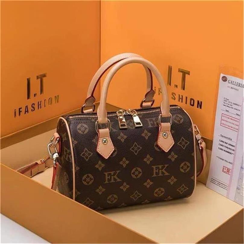 2023 free shippings Women Bags Leather Handbags Oxidize Speedy Shoulder 30cm Crossbody Handbag Purse With Shoulders Strap Dust Bag, Brown grid
2023 free shippings Women Bags Leather Handbags Oxidize Speedy Shoulder 30cm Crossbody Handbag Purse With Shoulders Strap Dust Bag, Brown grid